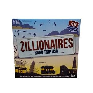 Zillionaires Road‎ Trip USA Board game, Brand New, Sealed  Legendary Attractions